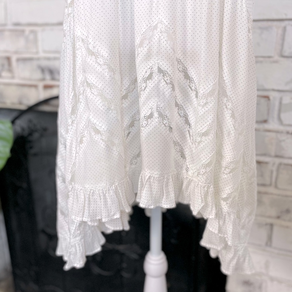 Free People White Lace Mini Dress - Picture 13 of 13
